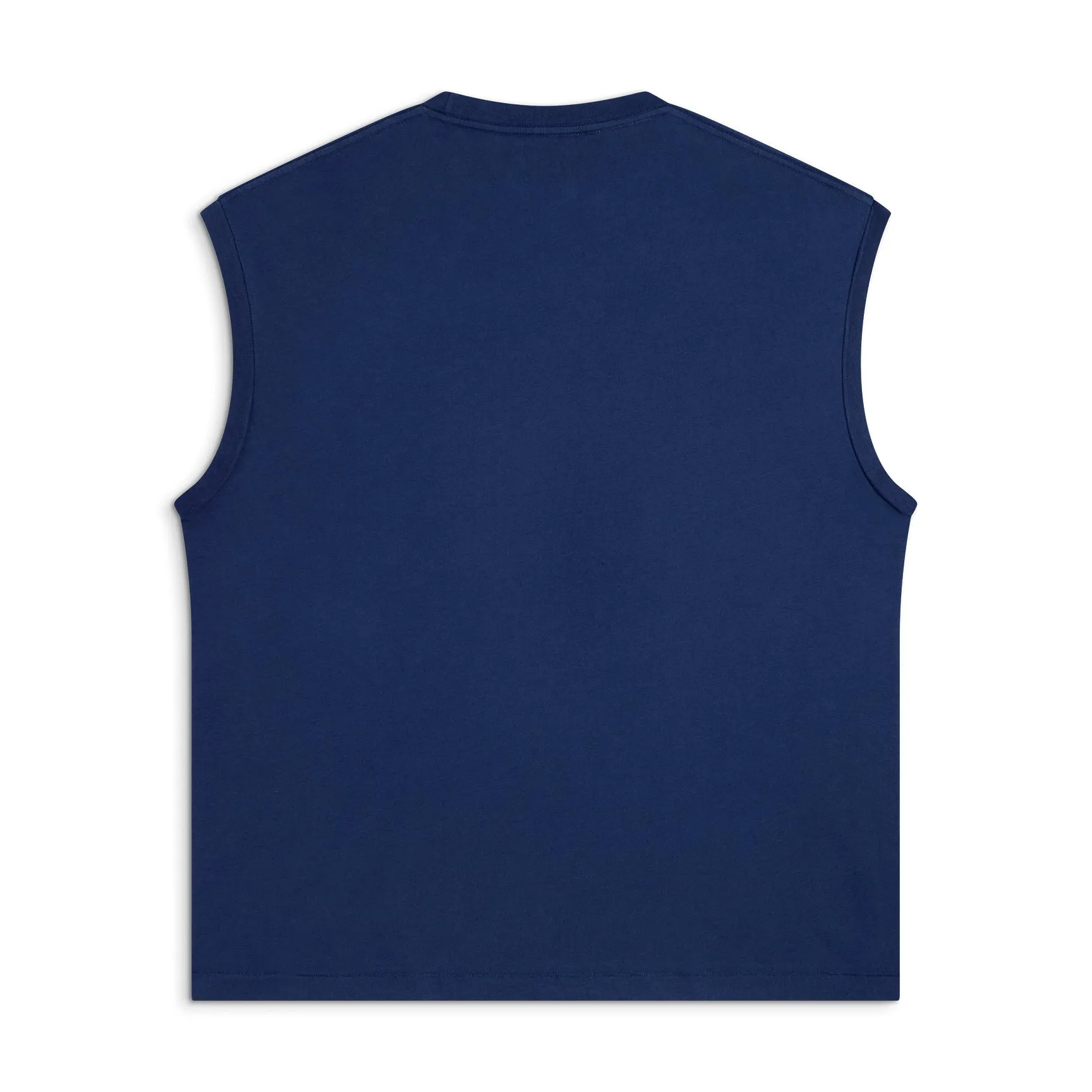 GALLERY DEPT. AUGI SLEEVELESS TEE/VINTAGE BLACK/NAVY/WHT English pocket sleeveless vest TEE Washed black/navy blue/white S-XL Same as the original version Super comfortable summer brushed lightweight material No sense of comfort on the upper body Loose and crisp fit Comfortable and breathable